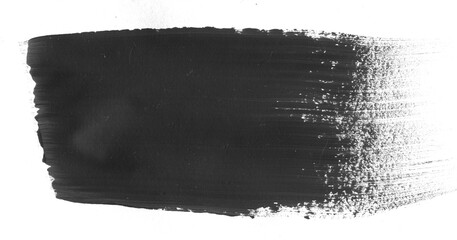 VERY hight resolution. Geometric graffiti abstract background. Wallpaper with oil canvas stroke effect. Black acrylic paint stroke texture on white paper. Scattered art. Macro image. Hand made grunge.