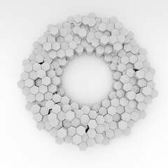 Abstract white background 