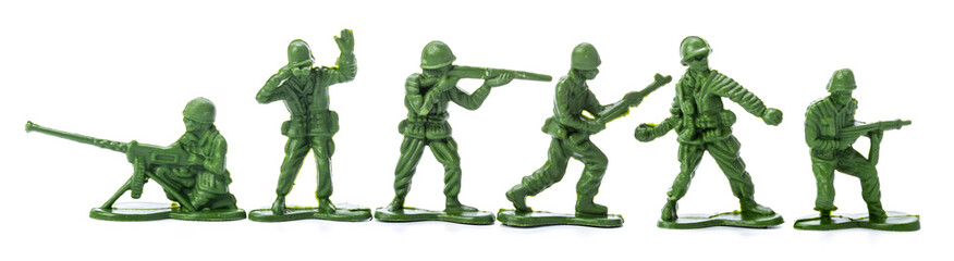 Collection of traditional toy soldiers - Powered by Adobe