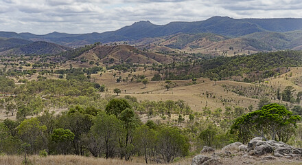 Fototapeta na wymiar Mount Perry Lookout Queensland