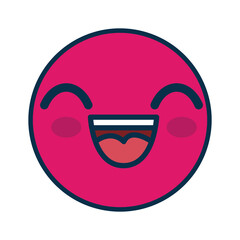 smiley cartoon childish vector icon illustration graphic design