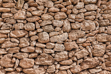 A traditional dry stone wall.