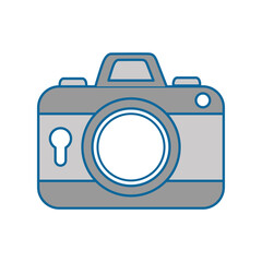camera technology object vector icon illustration graphic design