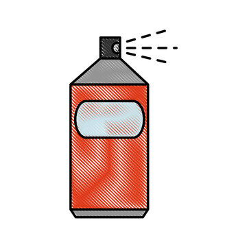 spray can object vector icon illustration graphic design