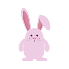 bunny animal nature vector icon illustration graphic design