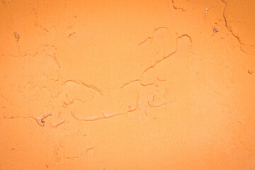 Orange wall background texture