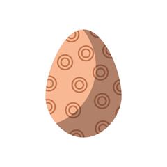 egg easter chocolate vector icon illustration graphic design