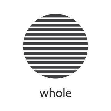 Whole symbol glyph icon