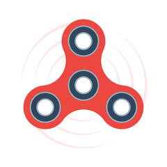 Hand spinner icon