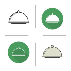 Covered dish icon