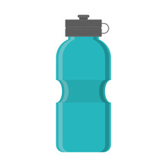 water bottle icon over white background. vector illustration
