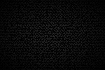Different polygons background, abstract black background, vector illustration