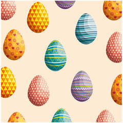 egg easter background vector icon illustration graphic design