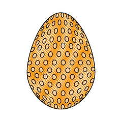 egg easter chocolate vector icon illustration graphic design