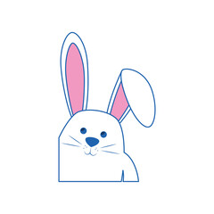 bunny animal nature vector icon illustration graphic design