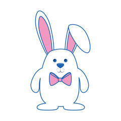 bunny animal nature vector icon illustration graphic design