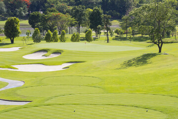Obraz premium Golf course