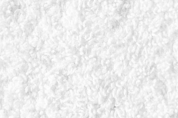 Abstract white cotton towel background
