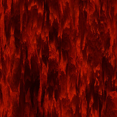 Seamless texture hanging down worn-out ripped rags cloth or paper