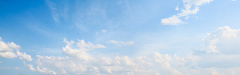 Naklejka na ściany i meble Clouds and blue sky Abstract background.