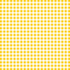 Tablecloth pattern vector yellow