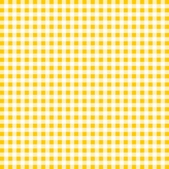 Tablecloth pattern vector yellow