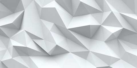 White background. Abstract triangle texture. - 157387437