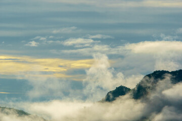 Fog on the mountain