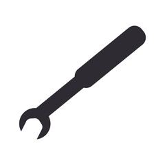 Wrench tool isolated icon vector illustration graphic design