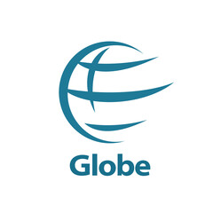 vector logo globe