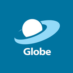vector logo globe