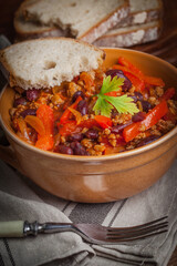 Chilli con carne.