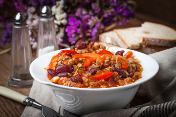 Chilli con carne.