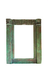 vintage wood picture frame