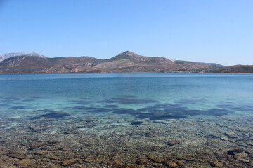View from Aegean Sea