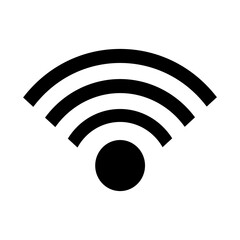 Wifi, signals, connection icon vector illustration image.
