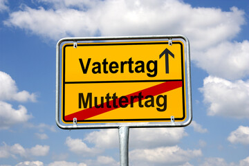 Obraz premium Verkehrschild kommendes Ereignis