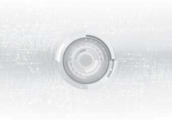 Obraz premium vector background abstract technology communication data Science