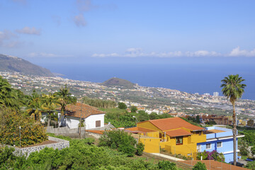 Fototapeta na wymiar Orotava Valley in Tenerife