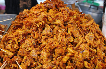Thai style crispy fried squid.