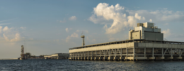 LNG terminal in the Baltic Sea, Swinoujscie, Poland