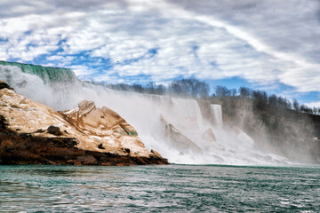 Beautiful Niagara Falls as of US side