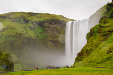 Wasserfall Skogafoss in Island