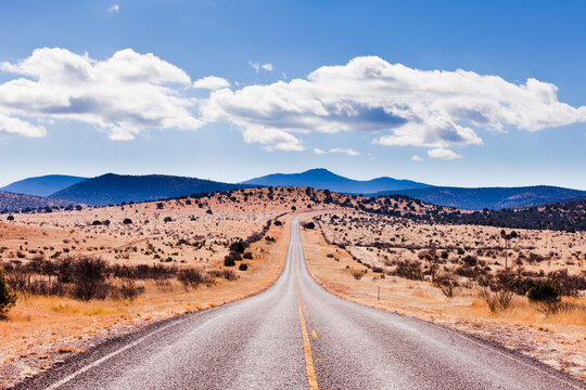 Davis Mountains High Desert Landscape Texas USA