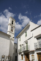 calles del municipio de Istán en la comarca de la sierra de las nieves, provincia de Málaga,...