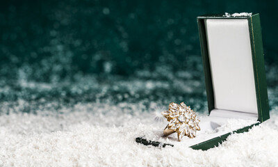 beautiful jewelry made of gold and precious stones