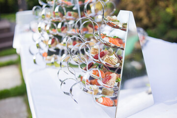 catering is outside on event