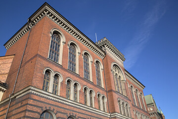 Fototapeta na wymiar Building on Riddarholmen Island; Stockholm; Sweden