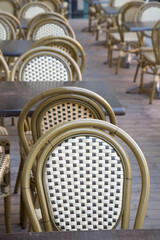 Cafe Table and Chairs, Stortorget Square, Gamla Stan - City Centre, Stockholm