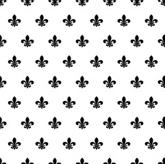 Fleur de lis pattern vector © Wiktoria Matynia